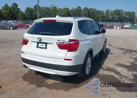 2014 BMW X3 xDrive28I z USA, uszkodzony, nr VIN 5UXWX9C58E0D42399
